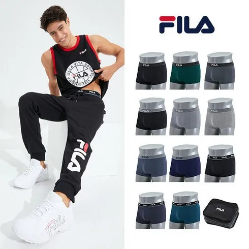 FILA 리얼블랙에디션 드로즈 9종 남성 최고의 가격 보장!