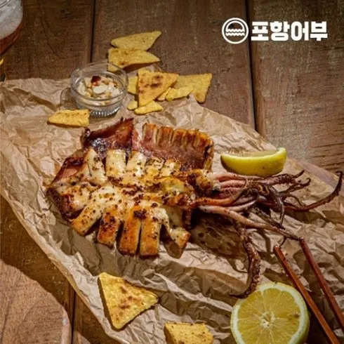 구룡포 반건조 오징어 5060g x 24마리 최고의 가격 보장!