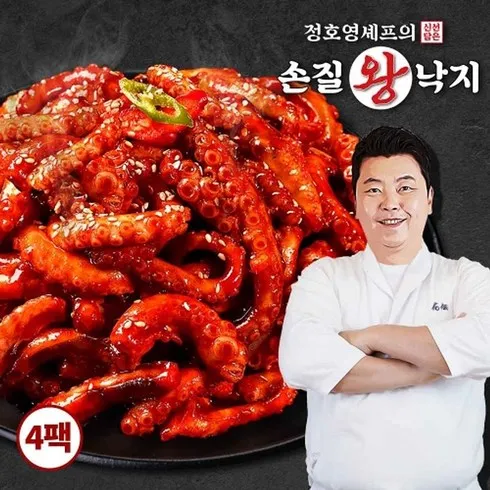 정호영셰프의 신선담은 손질 왕낙지 170gX9소스11팩 스타일을 업그레이드하세요!