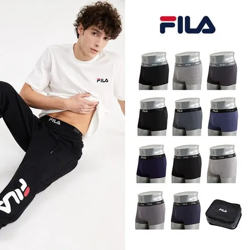 FILA 리얼블랙에디션 드로즈 9종 남성 스타일을 업그레이드하세요!