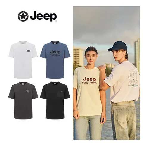 Jeep 남성 24 SUMMER COOL SORONA 반팔 티셔츠 4종 생활을 더욱 편리하게!