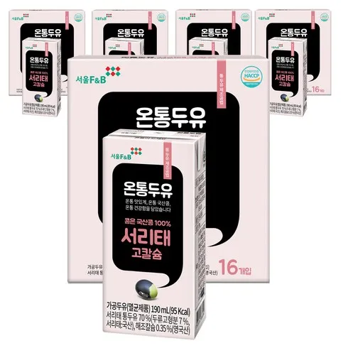 맛있는家 진한 무가당 온통두유 서리태통두유 99.8 190mLx48팩 단 하나의 기회를 잡으세요!