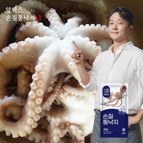 알렉스 통낙지 200g 10팩 매콤볶음소스 250g 1통 스타일을 업그레이드하세요!