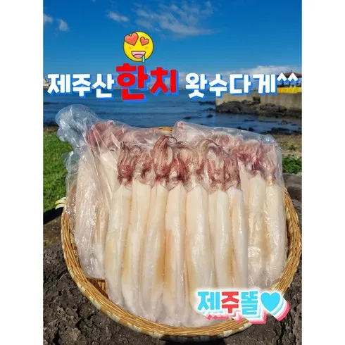 자연산 손질 한치 100미 서두르세요!