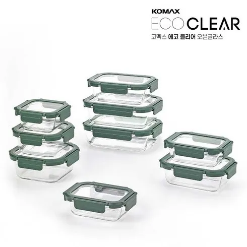 코멕스 ECO CLEAR 보관용기 13종 세트 스타일을 업그레이드하세요!