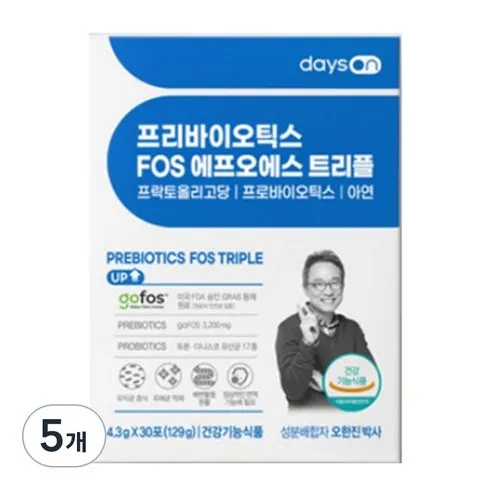 오한진프리바이오틱스FOS 트리플 최고의 가격 보장!